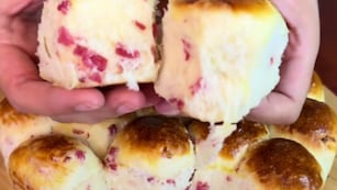 La receta para hacer pancitos de salame.