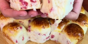 La receta para hacer pancitos de salame.