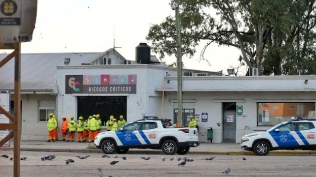 Paro en el Puerto de Rosario por tiempo indeterminado.