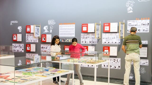 La muestra sobre Mafalda en el Viejo Mercado