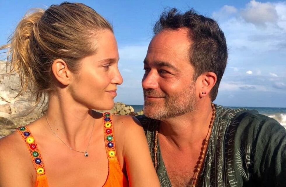 Gastón Pauls y Liz Solari, juntos en Italia