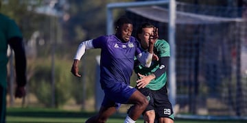El Talleres de Diego Cocca jugó su primer amistoso con San Martín de San Juan.