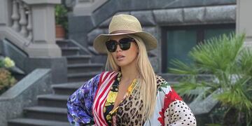 Wanda Nara cautiva a todos sus seguidores con sus looks.