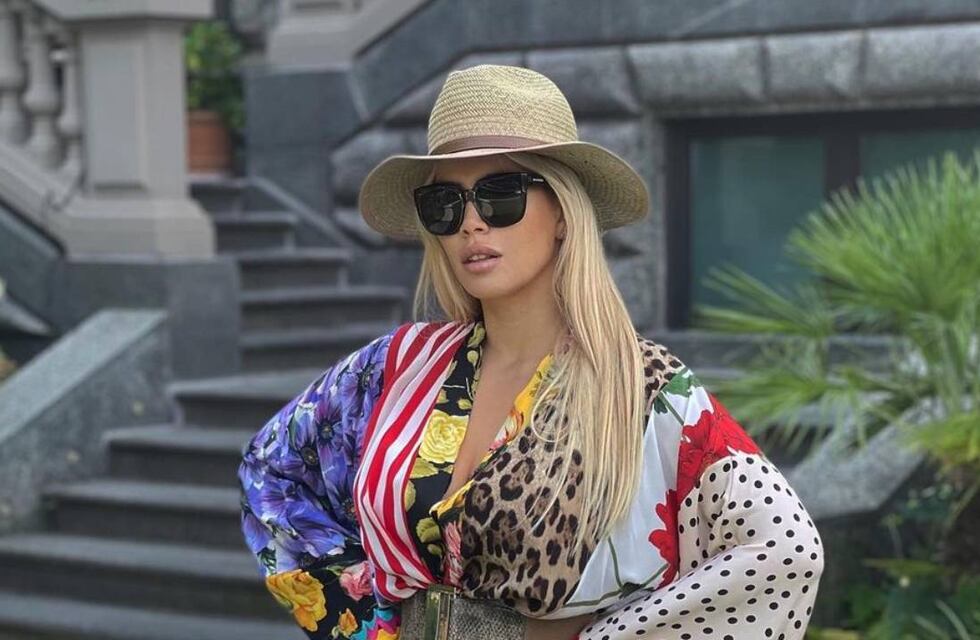 Wanda Nara posó de espaldas con un body y deslumbró a sus seguidores