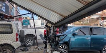 Accidente sobre la Cárcano.