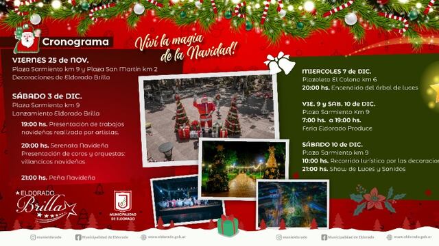 Preparativos en marcha para una nueva edición de “Eldorado Brilla” Navidad.