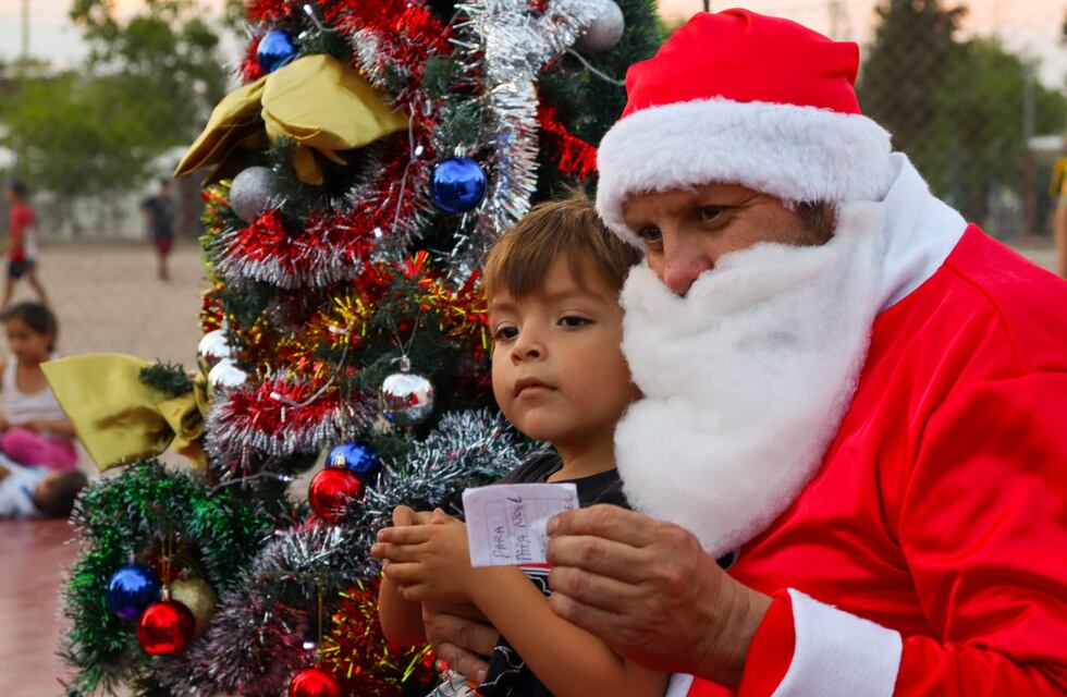 Papá Noel estará en Las Heras ¿dónde se le puede dar la carta de navidad?