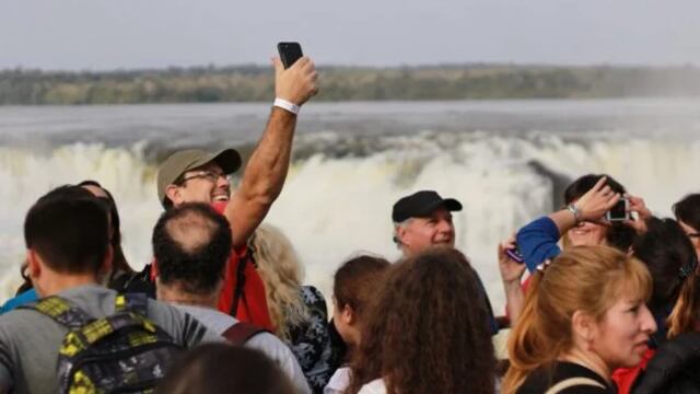 Cifra récord de ingreso a Cataratas en Semana Santa.
