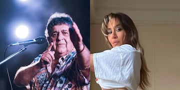 "Cacho" Deicas unió su voz a la de la cantante y actriz porteña.