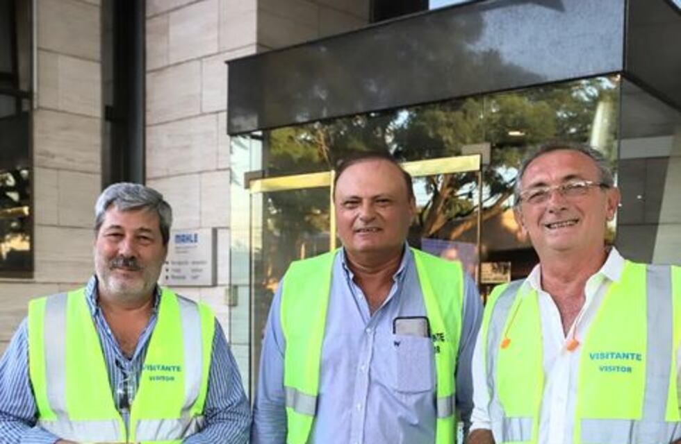 Roberto Oesquer y Daniel Costamagna recorrieron Mahle