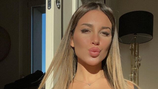 Agustina Gandolfo mostró las primeras imágenes de Theo, su segundo hijo con Lautaro Martínez.