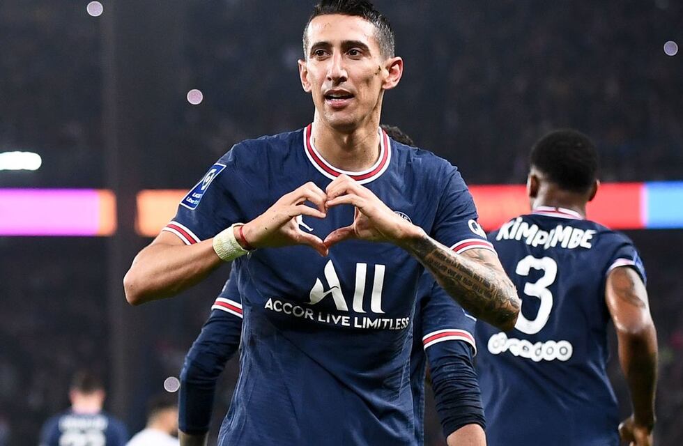 Ángel Di María agradeció a sus compañeros del PSG y su Instagram se llenó de corazones blancos y negros