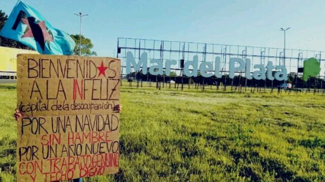 Una protesta impide el acceso de turistas a Mar del Plata por ruta 2