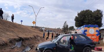 Accidente en Santa Cruz del Lago
