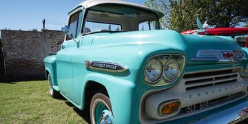 El encuentro de vehículos antiguos de la marca Chevrolet será este fin de semana. Imagen de archivo.