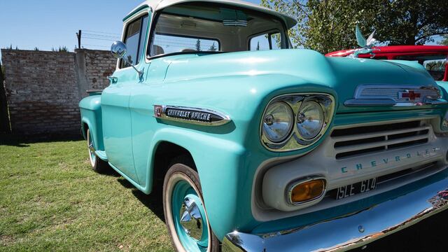El encuentro de vehículos antiguos de la marca Chevrolet será este fin de semana. Imagen de archivo.