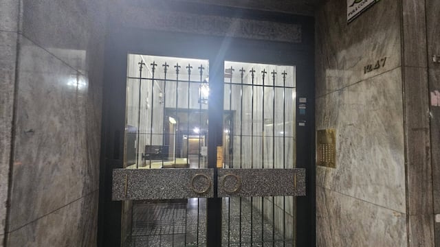 La víctima vivía en el tercer piso del edificio Niza.