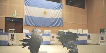 La muestra Malvinas, retrato de un sentimiento, estará en el Centro de Congresos de San Rafael hasta el martes 25.