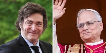 Papa León XIV: la insólita imagen que publicó Javier Milei para celebrar la asunción de Rober Prevost