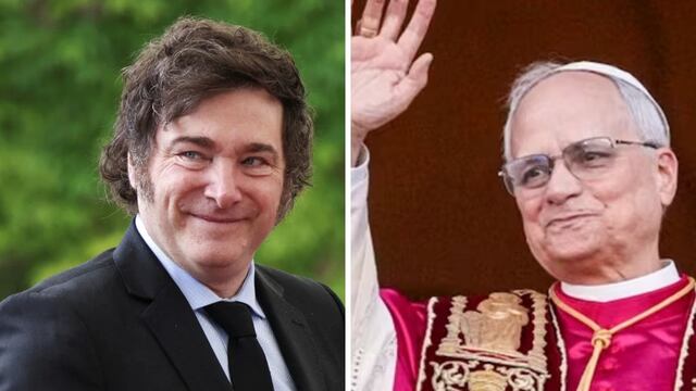Papa León XIV: la insólita imagen que publicó Javier Milei para celebrar la asunción de Rober Prevost
