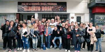 La Directora Ejecutiva de la ANSES, realizó la visita mientras se desarrollaba el curso de soberanía alimentaria