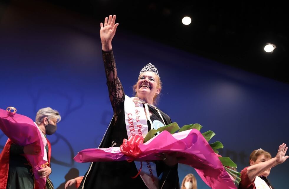 María Liliana Campoy, la flamante Reina de la Persona Mayor de Capital