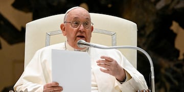 El Papa Francisco dijo que reza por la paz en Ecuador. Foto: La Voz