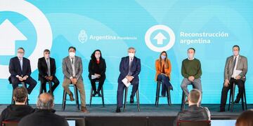 Alberto Fernández presentó un plan para la industria de contenidos. (Foto: Presidencia)