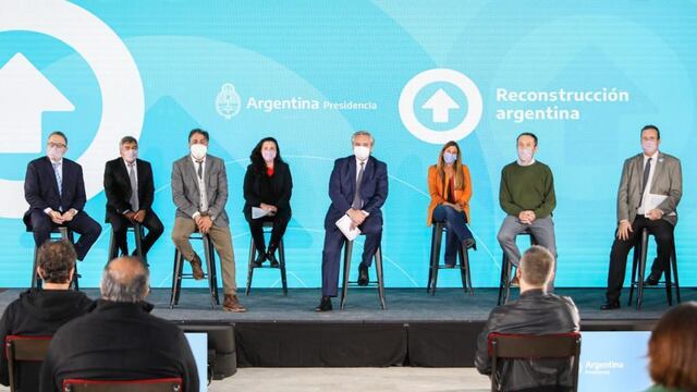 Alberto Fernández presentó un plan para la industria de contenidos. (Foto: Presidencia)