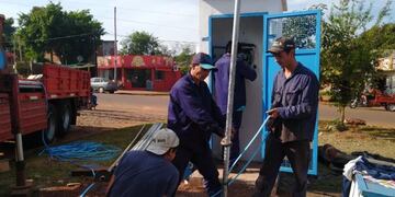 Puerto Iguazú: tras varias gestiones, los vecinos de Nuevo Amanecer accedieron al suministro hídrico.