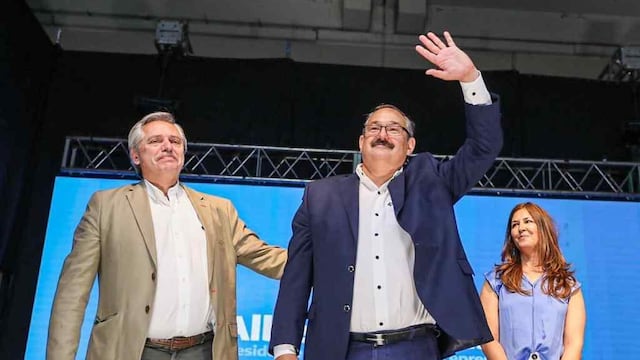 Fernández y Leavy en Salta (Prensa Alberto Fernández).