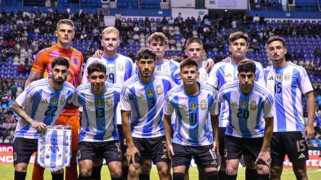 La selección sub 23 fue derrotada por México (AFA)
