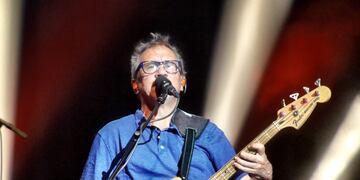 El vocalista de los Enanitos Verdes, Marciano Cantero.