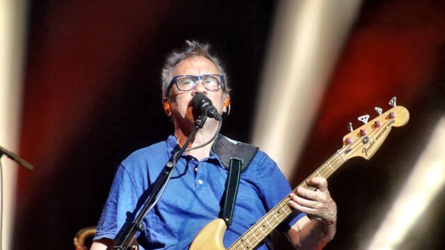 El vocalista de los Enanitos Verdes, Marciano Cantero.