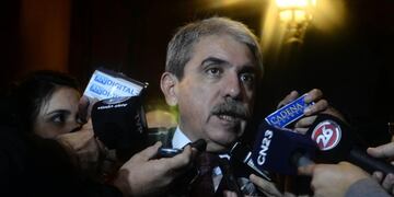 Aníbal Fernández, ministro de Seguridad, en la mira de la oposición por el atentado contra Cristina Kirchner (Archivo)