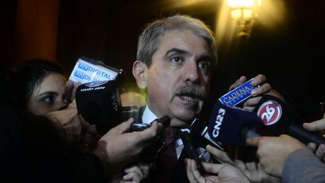 Aníbal Fernández, ministro de Seguridad, en la mira de la oposición por el atentado contra Cristina Kirchner (Archivo)
