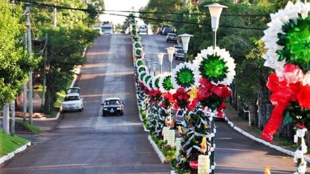 Los preparativos para Navidad ya se hacen sentir en Capioví.