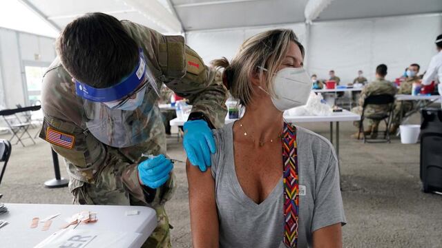 La variante "doble mutante" de coronavirus en Estados Unidos. (AP)