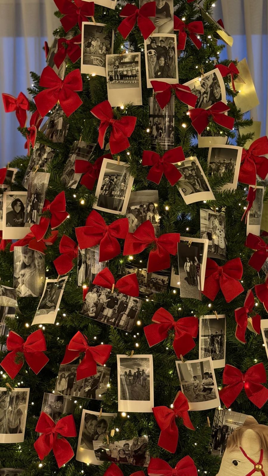 Wanda Nara mostró su decoración navideña