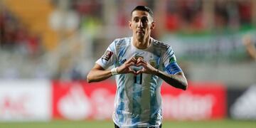 Ángel Di María espera recuperarse para el sábado.