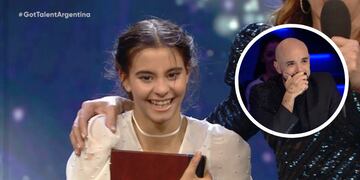 La pequeña de 14 años volvió a conmover a todos con su indiscutible talento en Got Talent Argentina.