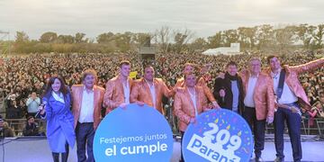 Paraná festejó sus 209 años de vida.