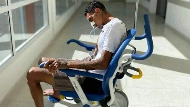 Daniel Garro, futbolista de San Luis, en un deplorable estado. Su familia pide Justicia.