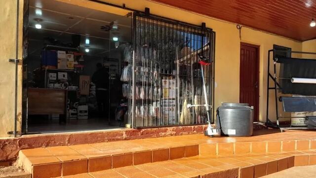 Robo nocturno en San Pedro preocupa a comerciantes.