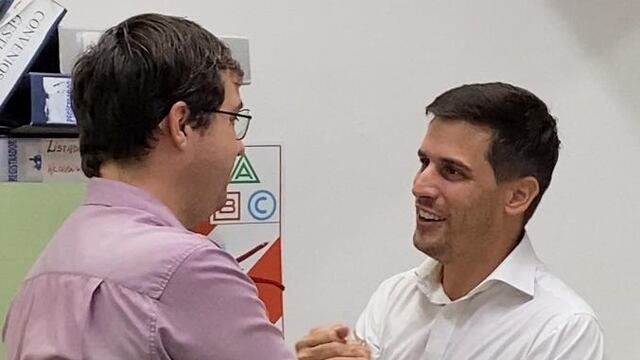 Leonardo Viotti recorrió el Palacio Municipal