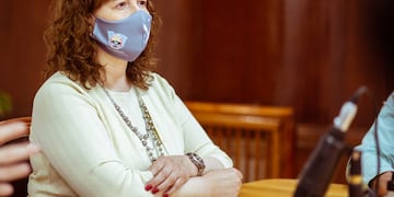 Mónica Urquiza, vicegobernadora de Tierra del Fuego y presidenta de la Legislatura provincial