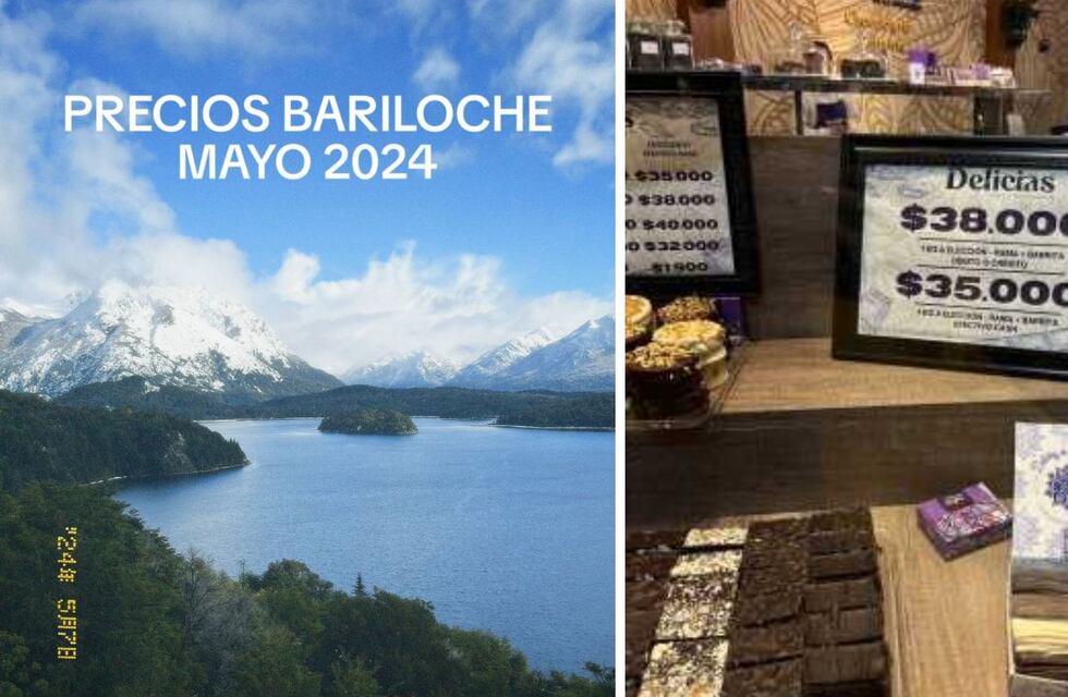 Viajó a Bariloche, mostró lo que gastó en una excursión y en comidas para 2 personas y sorprendió en TikTok
