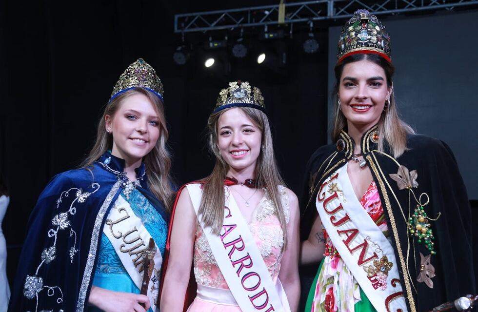 Vendimia 2022: Luján de Cuyo coronó a cuatro nuevas reinas distritales