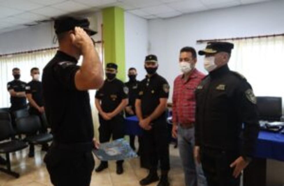 Reconocimiento a Policías de Misiones en San Pedro