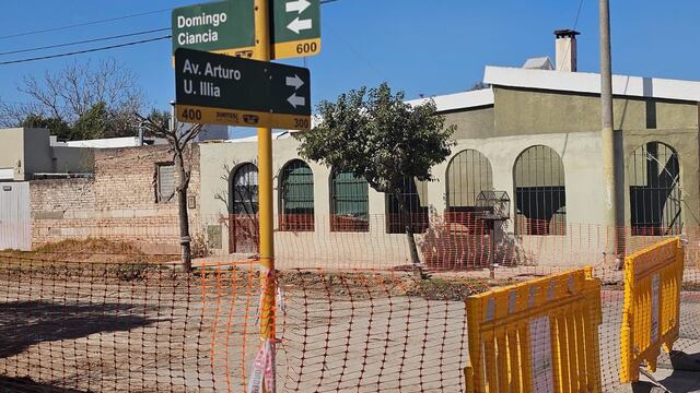 Pavimentación calle Domingo Ciancia Arroyito